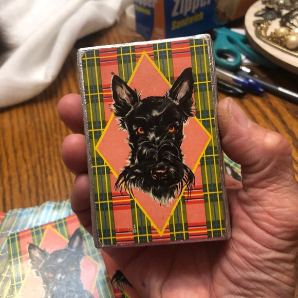 Vintage Scottie Deck of Cards Midway Plastic Coated Playing Cards - Picture 4 of 7